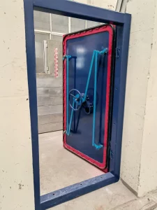 Heavy-Duty Flood Resistant Steel Door for Critical Sites 4 Flood steel door