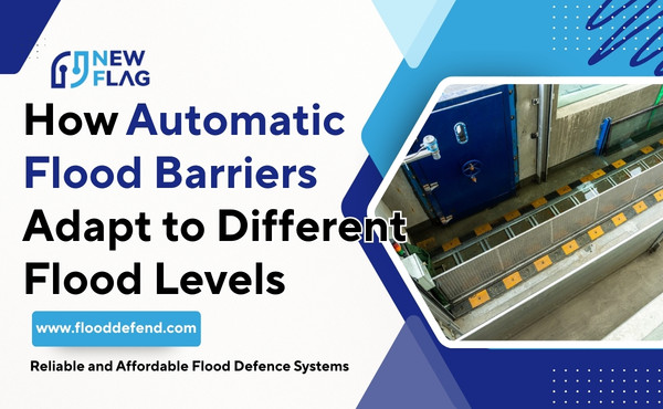 Automatic flood barrier deployment at varying water levels