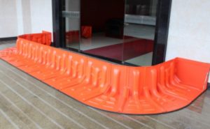 L-Shaped Flood Barriers