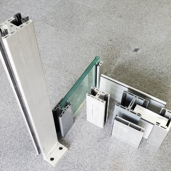 Glass Wall Flood Barrier 7 Modular Sections