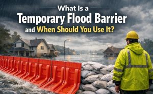 Temporary Flood Barrier