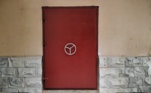 Heavy-Duty Steel Flood Door