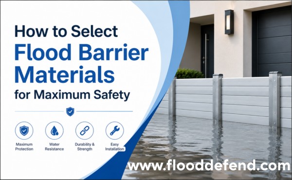 How to Select Flood Barrier Materials for Maximum Safety