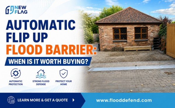 Automatic Flip Up Flood Barrier: When Is It Worth Buying? 1 Automatic Flip Up Flood Barrier When Is It Worth Buying