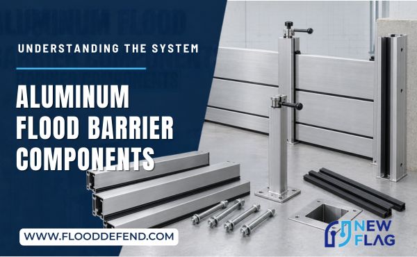 HOME 15 Aluminum Flood Barrier Components
