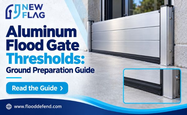 Aluminum Flood Gate Thresholds: Ground Preparation Guide