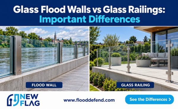 Glass Flood Walls vs Glass Railings: Important Differences 4 Glass Flood Walls vs Glass Railings: Important Differences