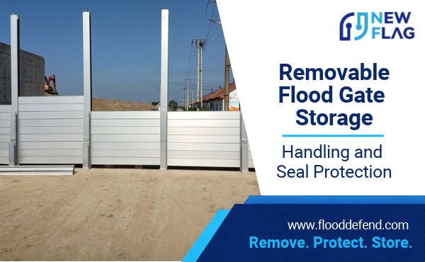 Removable Flood Gate Storage: Handling and Seal Protection
